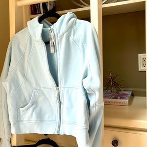 Lululemon Scuba/Sweat Pants (8)  M/L Light Blue